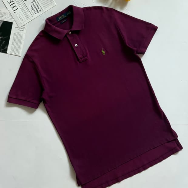 Polo 폴로랄프로렌 버건디 PK 카라티
