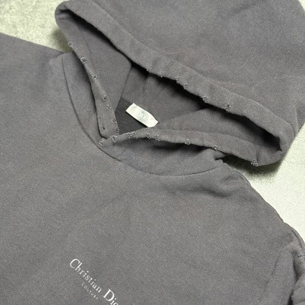 (100%정품) 디올 꾸뛰르 백로고 후드티