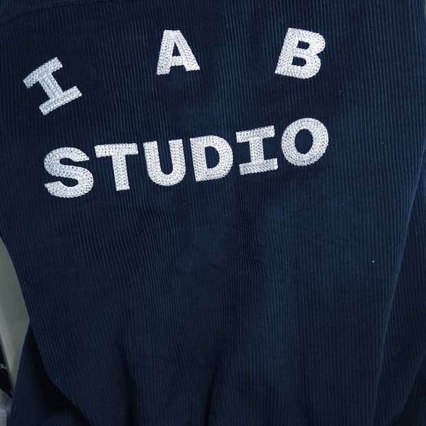 IAB Studio Corduroy 아이앱 코듀로이 자켓 남색