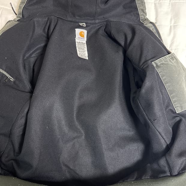 칼하트 액티브자켓j25 모스그린 m팔아요