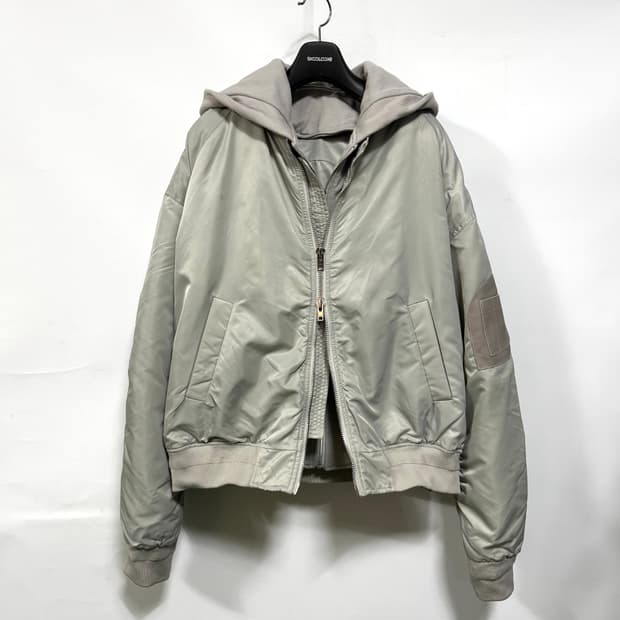 105) DNSR 디앤에스알 유틸리티 후드 MA-1 자켓 점퍼