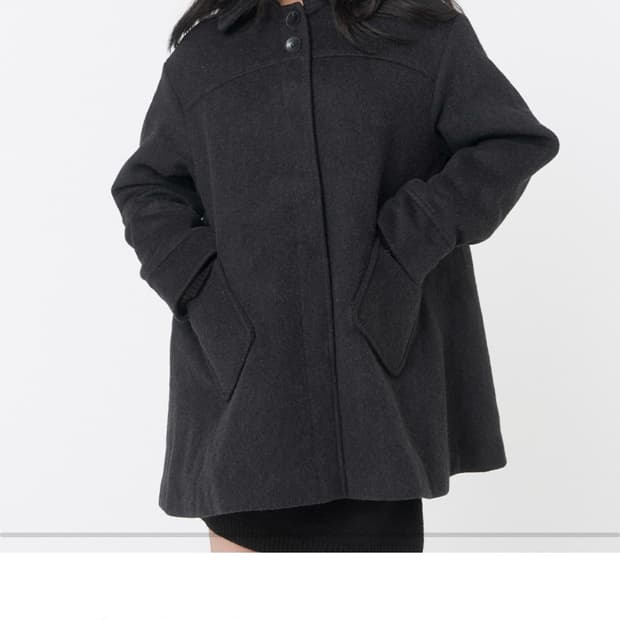 미세키 서울 slate half coat