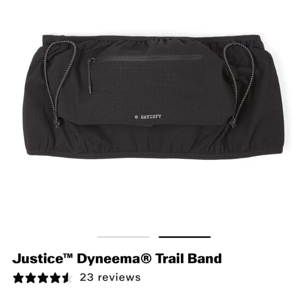 새티스파이 트레일 벨트 M 새상품