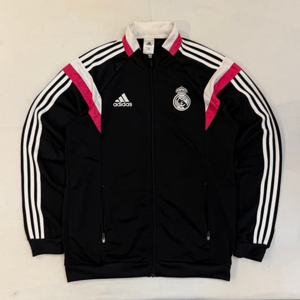 아디다스 14-15 레알마드리드 블랙핑크 져지