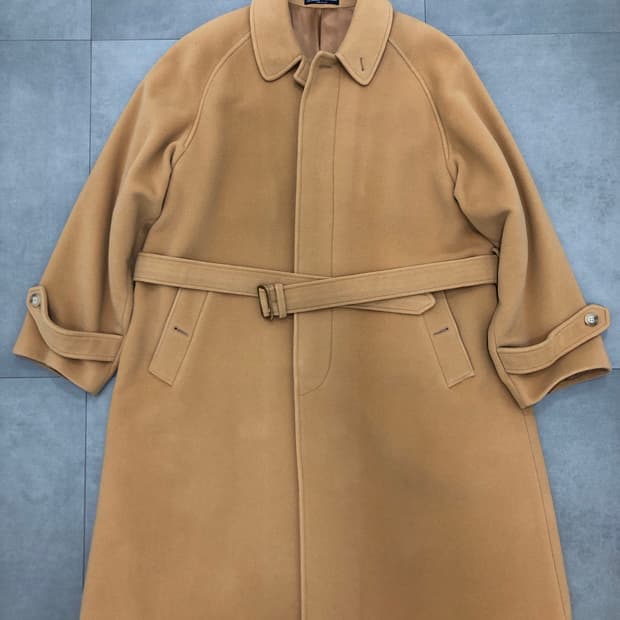 폴로 랄프로렌 이태리 울100 로브 발마칸 카멜 롱코트