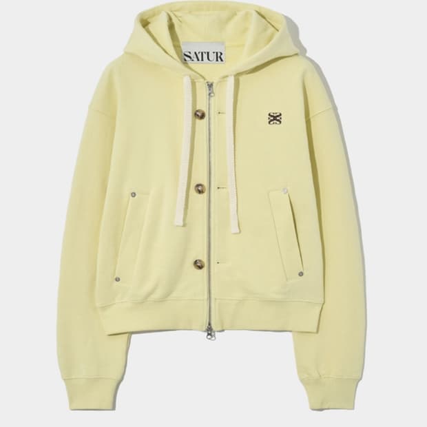 세터 테오 코튼 올데이 후드집업 빈티지옐로우 XS
