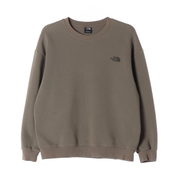 노스페이스 코튼 크루넥 맨투맨 L