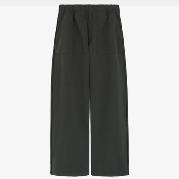 폴리테루 퍼티그 스웻팬츠 워시드 그린