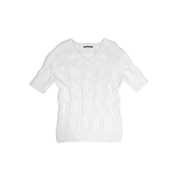 Theyskens’ Theory cable knit top