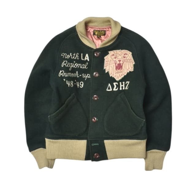 토요엔터프라이즈 슈가케인 바시티 자켓 38R N1225