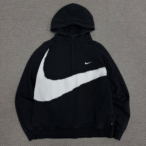 나이키 빅스우시 하프집업 후드티 v1273