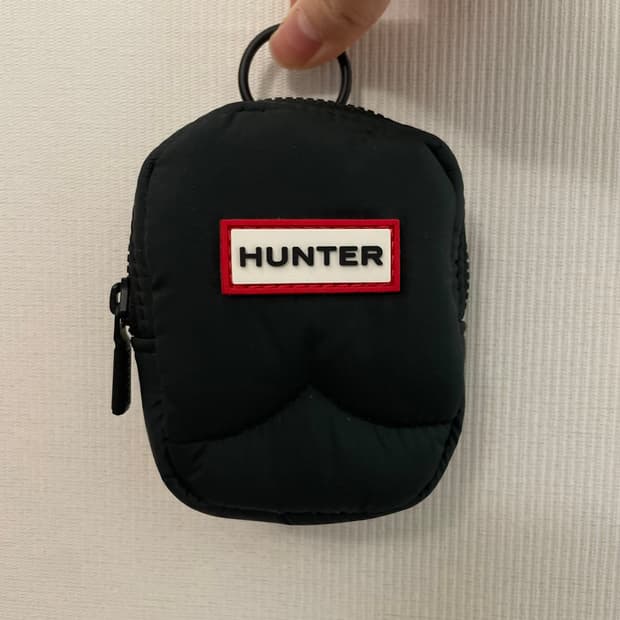 [새상품] Hunter 헌터 패딩 파우치 키링