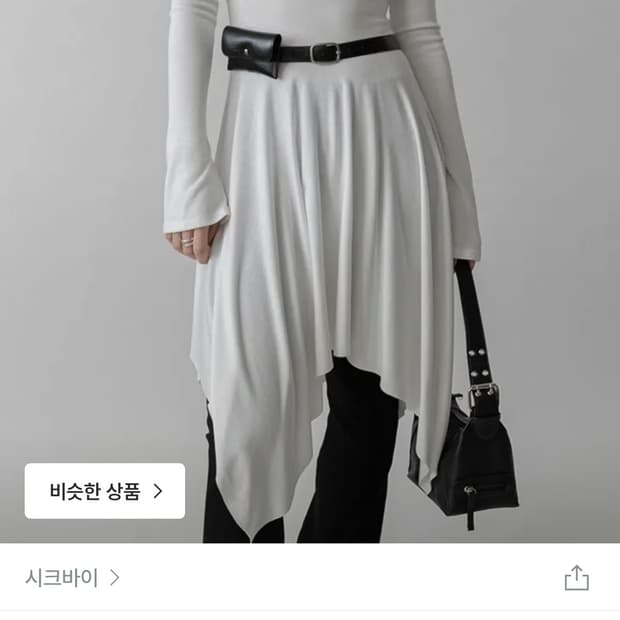 시크바이 레이어드 언발원피스