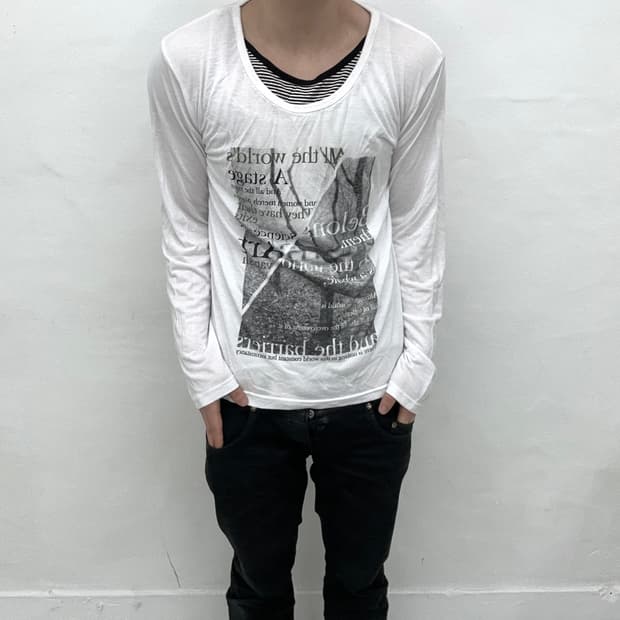 Beaumere layered neck sleeve