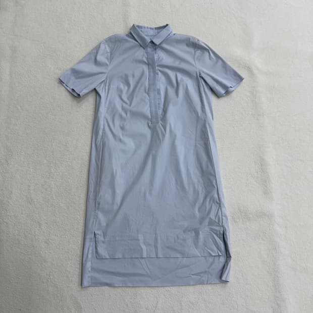 32 코스 포플린 셔츠 원피스 0316T