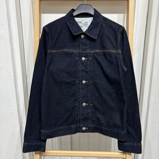 무인양품 무지 여성 청자켓