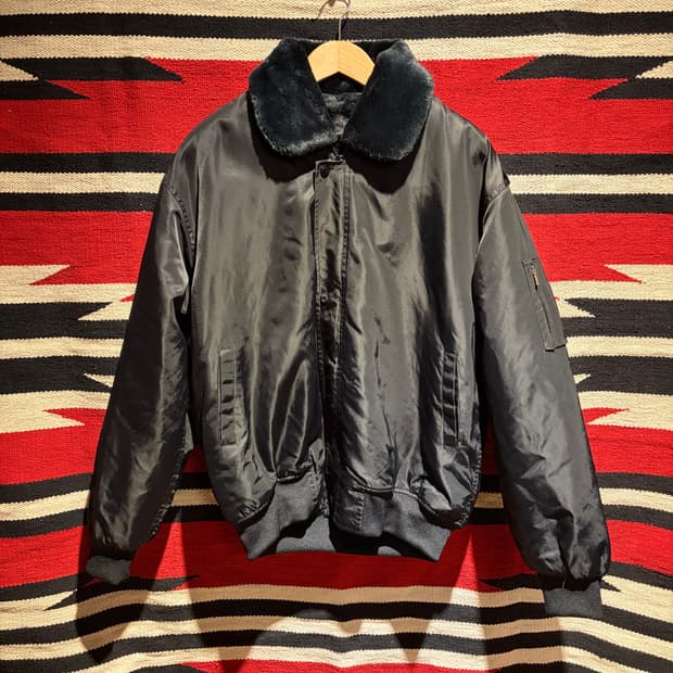Vintage b10 jacket / 빈티지 블랙 항공점퍼