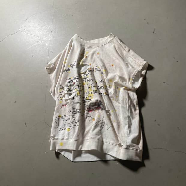 KZ Atelier Hand-Painted Cut-Off ST