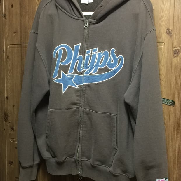 피지컬 디파트먼트 후드 집업 (레드 차콜)