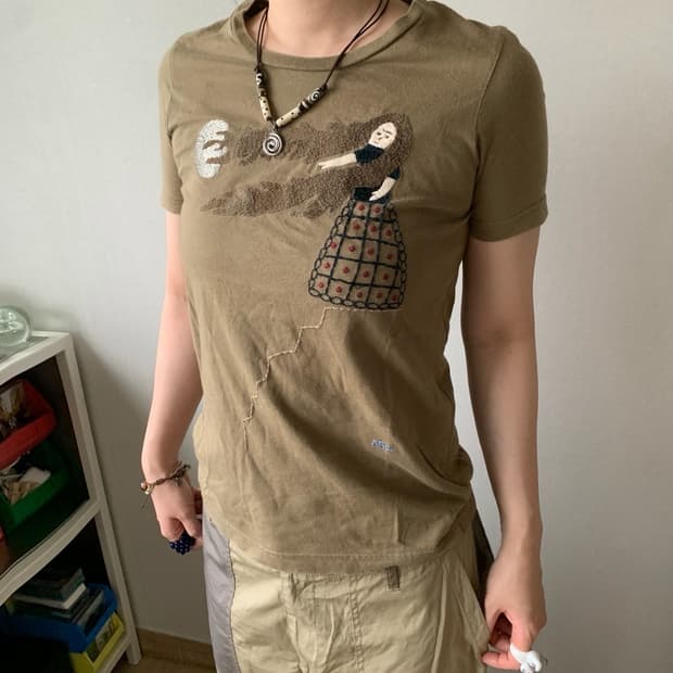 Ne Net, embroidered top