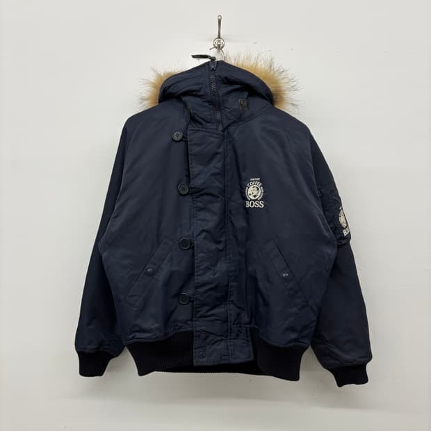 산토리 BOSS 커피 콜라보 n2b 패딩 남/L
