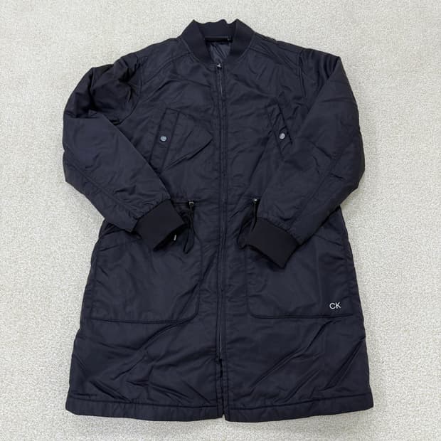 [M] 켈빈클라인 퍼포먼스 여성 퀄팅 롱 블루종 자켓 0107T1