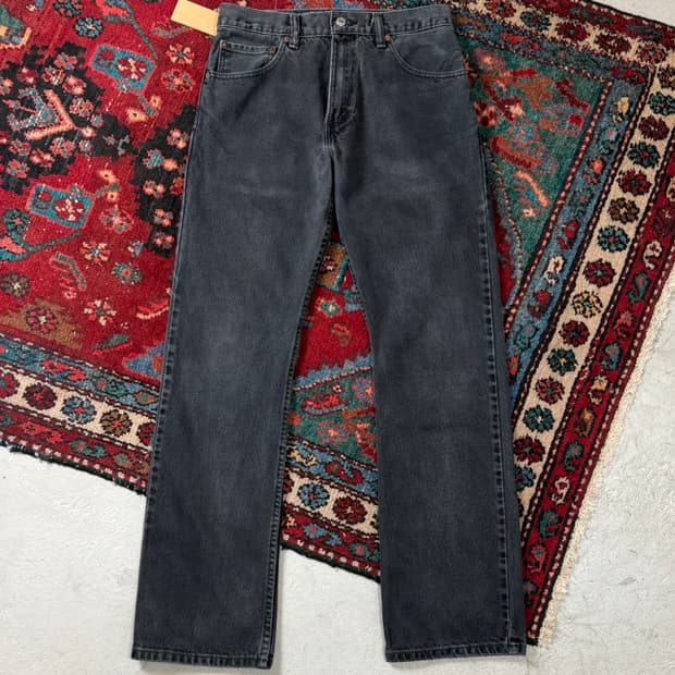 00's 빈티지 리바이스 517 블랙 부츠컷 플레어진