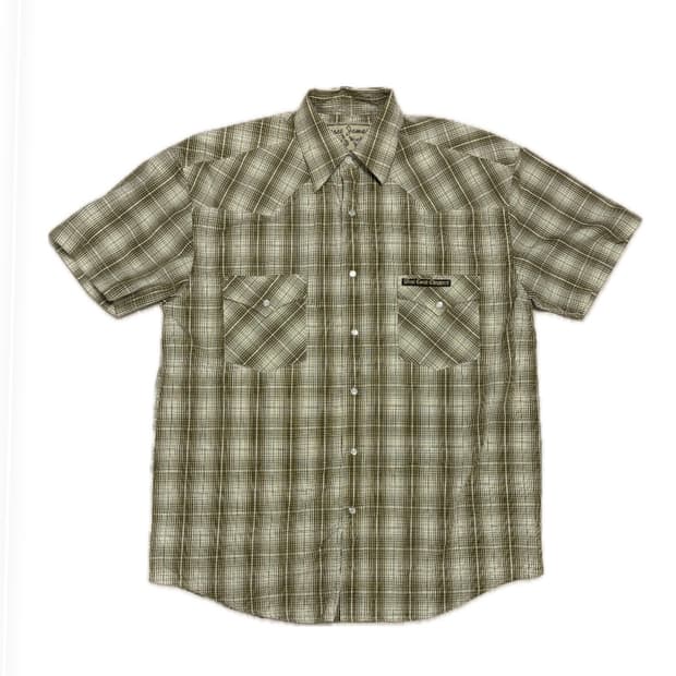 웨스트 코스트 차퍼스 웨스턴 체크 셔츠 골드