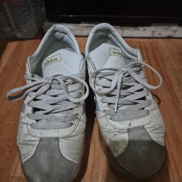 아디다스 네오 VL 코트 2.0 화이트 블루