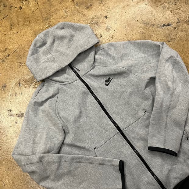 [정품/XL] 나이키 테크팩 풀집업 후드 그레이 b16