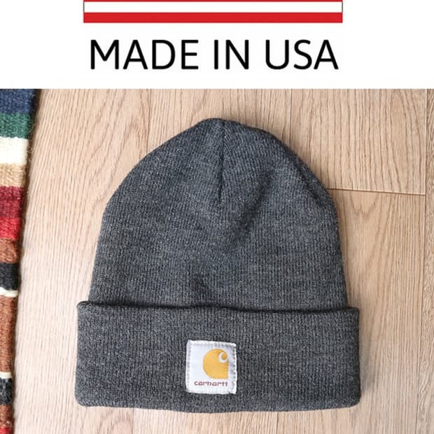 미국 메이드 carhartt 칼하트 빈티지 비니 굿 컨디션~