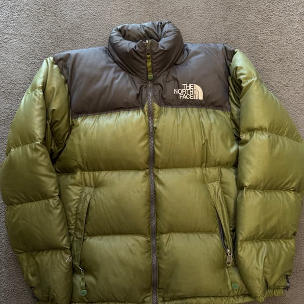 노스페이스 700 해외판 올리브 카키 처분 