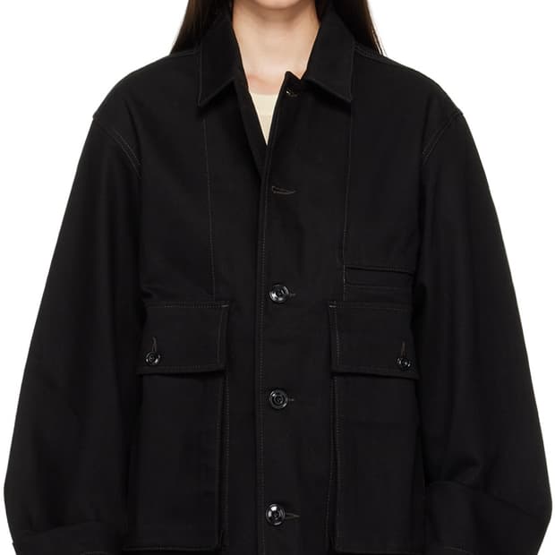 [M] 24fw lemaire 박시자켓 블랙