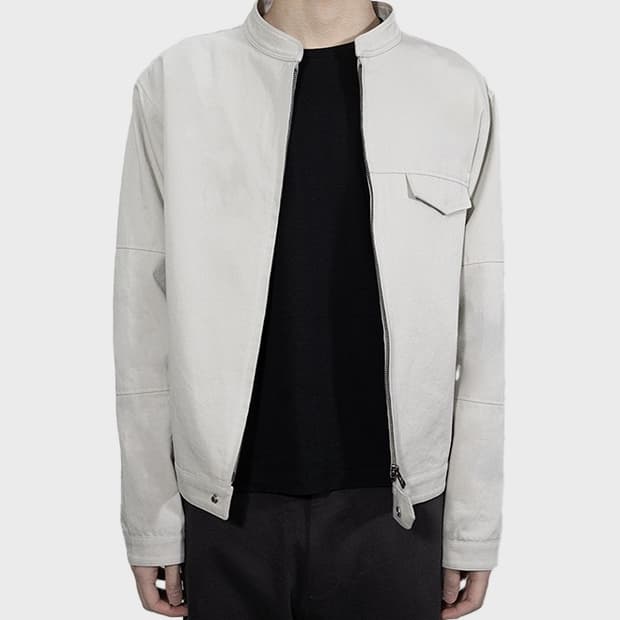 LES 립 메카닉자켓 더스티화이트2