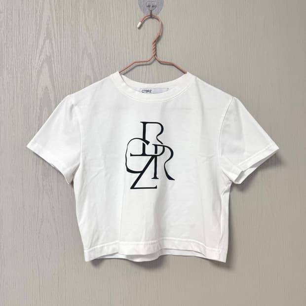 시티브리즈 크롭 반팔