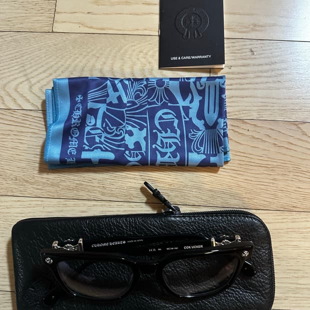 크롬하츠 / 콕스어커 블랙 실버 / 53mm