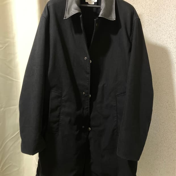 자라 남성 레더 카라 롱 자켓 (새상품)