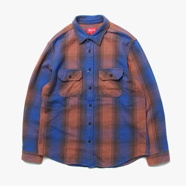  SUPREME "Brown Check Shirts"