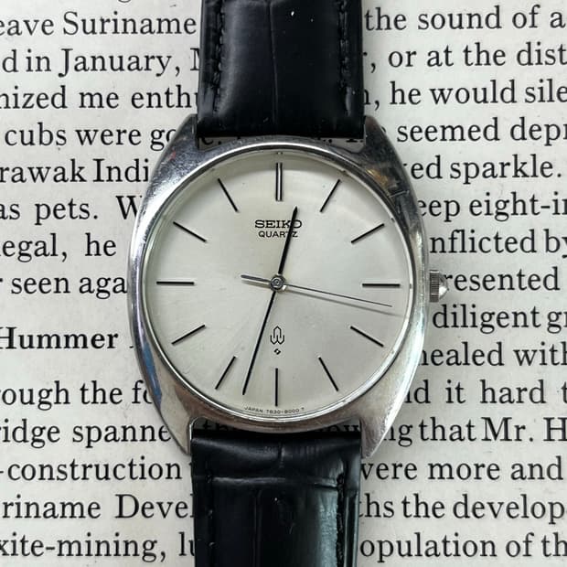 세이코 7830-8000 빈티지 쿼츠