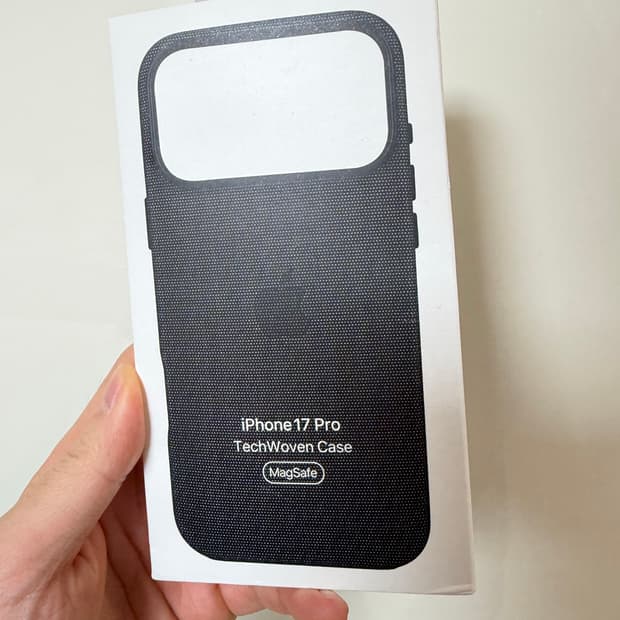 아이폰17프로 테크우븐 케이스 판매합니다