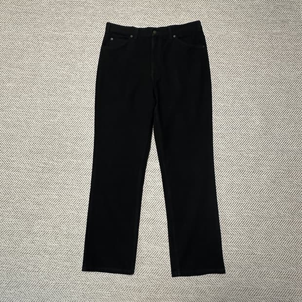 LEVI'S canada made orangetab black jeans