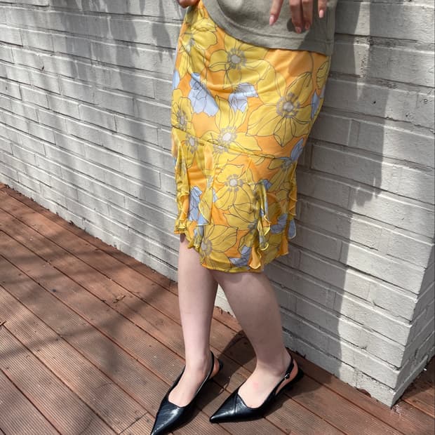Floral skirt