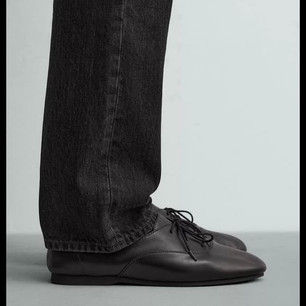 자라 아론 리바인 ZAPATO PIEL SUELA 비브람