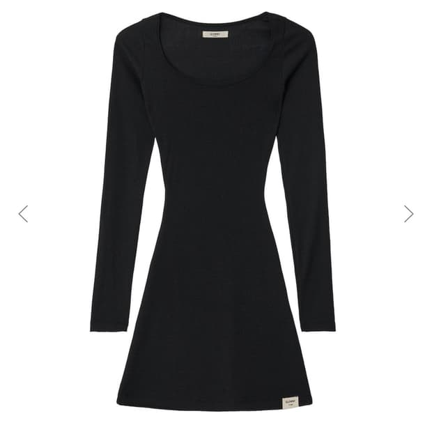 글로니 G 클래식 립 미니 드레스 