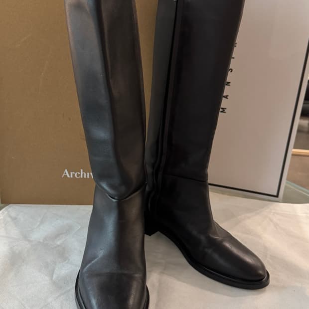 아카이브 앱크 블랙 롱부츠 240mm