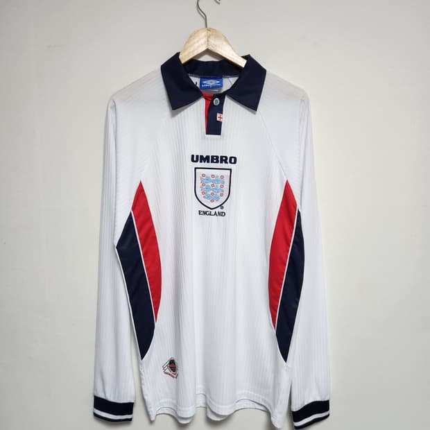 영국국대England 98 축구 유니폼 2XL