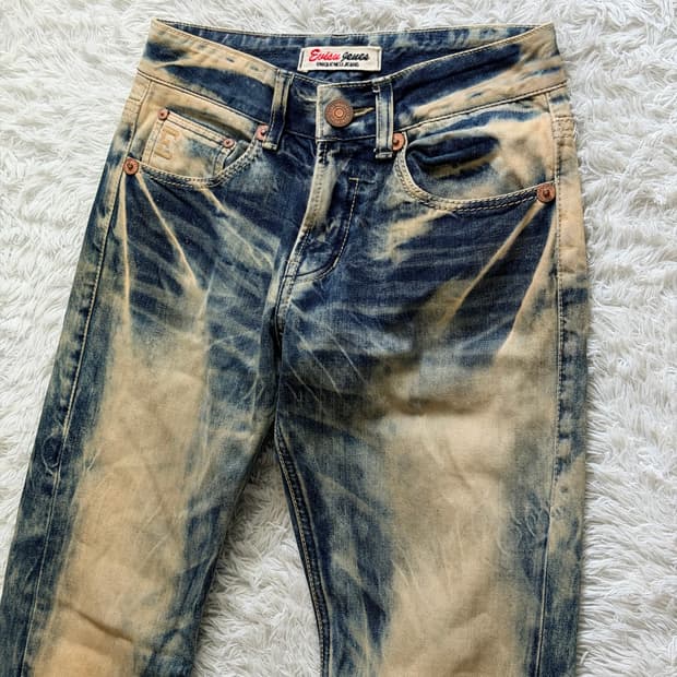 [RARE] 에비수(EVISU) "THE CORE" 빈티지 워싱 아카이브