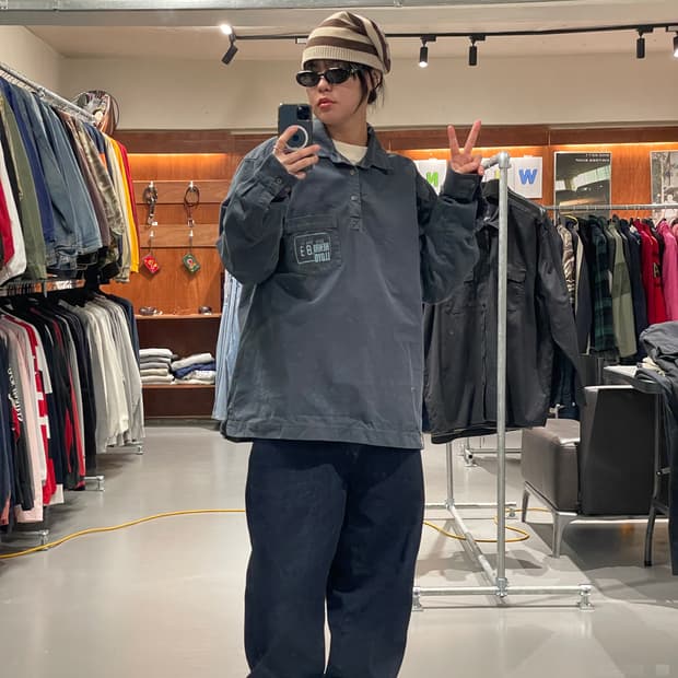 빈티지 프렌치 워크 자켓