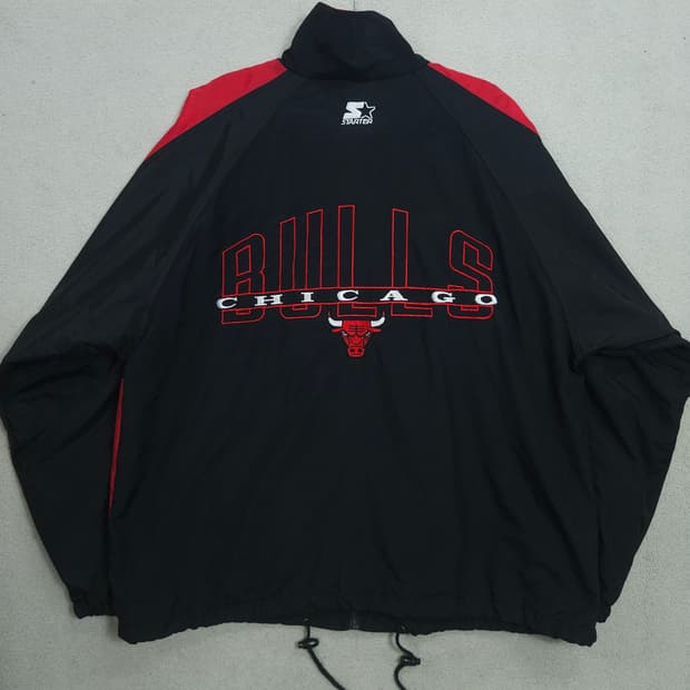 스타터 시카고 불스 자켓 L