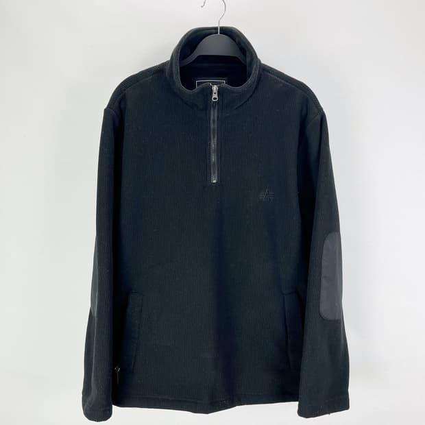 알파 인더스트리 헤비 플리스 반집업 105